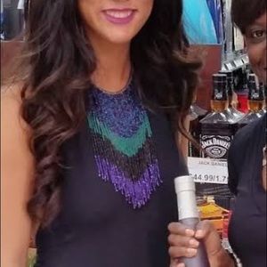 URBAN OUTFITTERS • BoHo hanging bead necklace